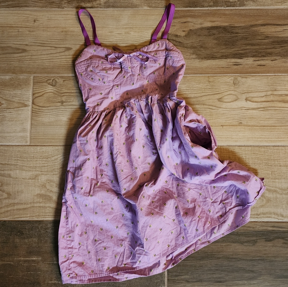 Bustier Top Sundress Smocked Back